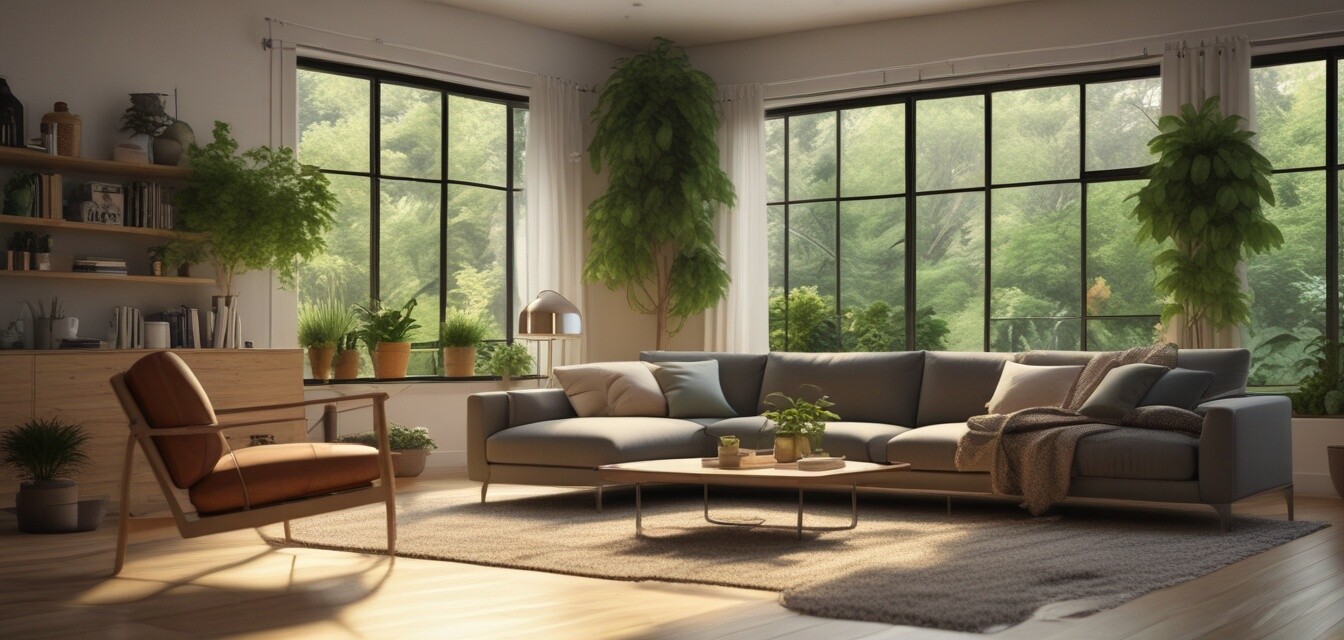Eco-friendly living room